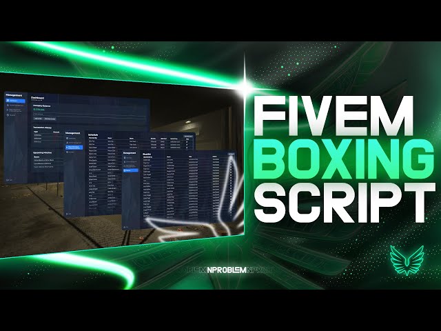 FiveM Realistic Boxing ( Fully Managed Underground Boxing Script for FiveM ) [QBCore, ESX]