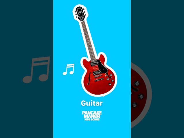 🎶 Learn musical instruments! 🎸 🎹 #kidssongs #learnmusic #preschoollearning #preschool #kidsmusic
