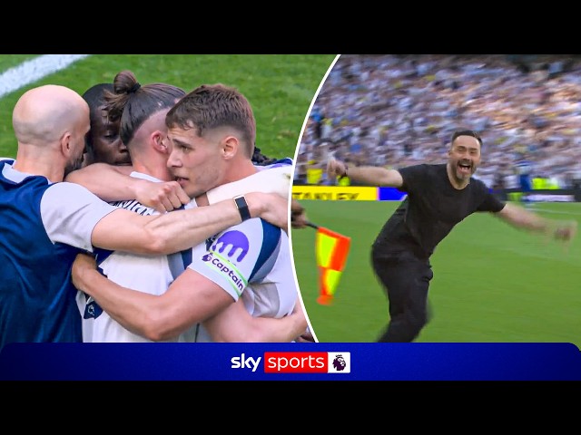 FULL-TIME SCENES as Spurs survive relegation on the final day!