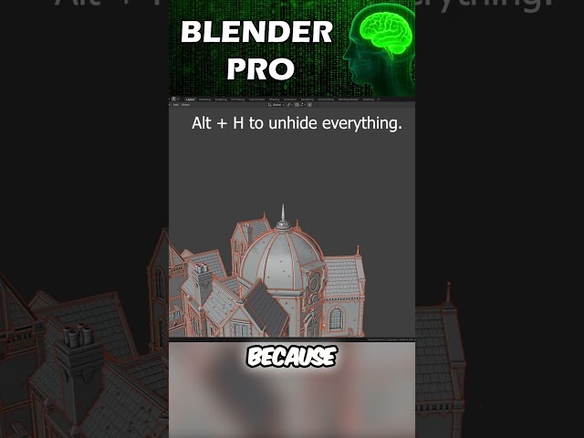 🙈 Hide Blender Objects Like a Pro Take the Quest ❓