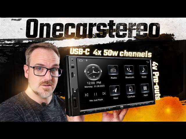 2024 OneCarStereo Android Car Head Unit - This could have been great. - 4v Preouts - 4x 50w channels