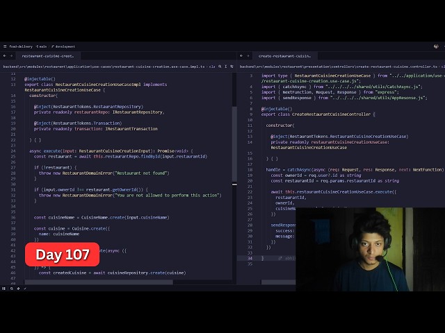 🔴 Day 107 of Learning Advance Backend And System Design (Live Coding)