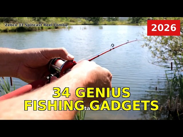 34 GENIUS Fishing Gadgets Every Angler NEEDS in 2026!
