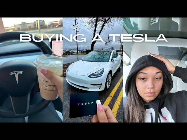 I BOUGHT A TESLA!! 😍 | Model 3 Pickup + Accessories