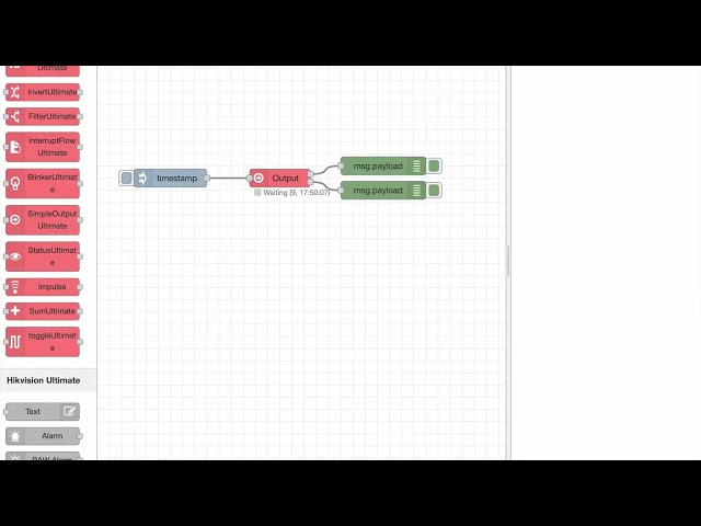 Output node for Node-Red