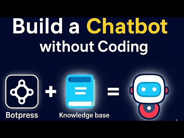 Build an AI Chatbot Without Coding |Part 2 | Botpress Knowledge Base Tutorial in Hindi 2025 #chatbot