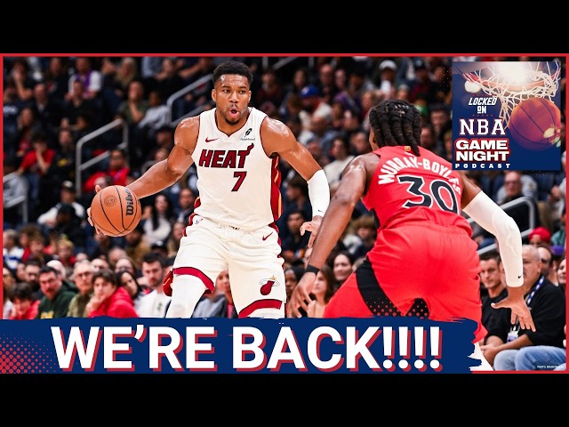 HEAT FLASH: Miami Heat DOMINATE Raptors & Unleash Giannis Antetokounmpo in Preseason OPENER