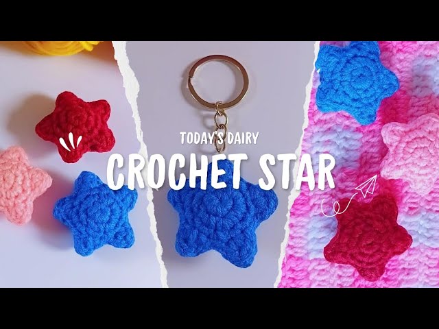Diy Crochet Cute Star ⭐️| Beginner Friendly Tutorial 