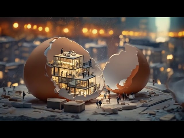 Home 🏠 in egg 😁
