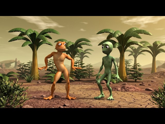 Dame and Pamilla - The Robot Dance