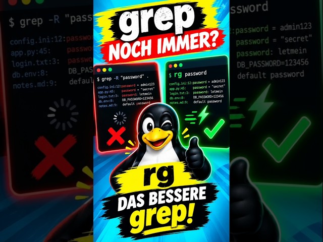 Du benutzt noch `grep`? Dann musst du DAS sehen! ⚡