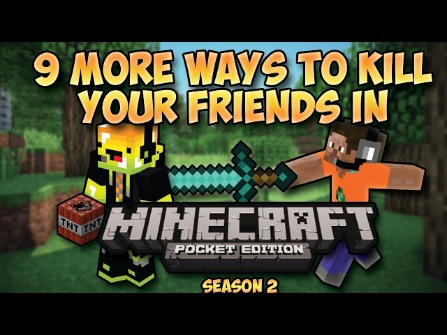 9 More Ways To Kill Your Friends in Minecraft PE (Season 2)