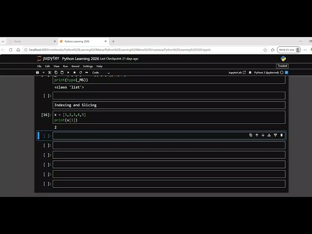 🐍 Python Indexing & Slicing Made EASY! 🚀 Master the Basics in Minutes | Beginners