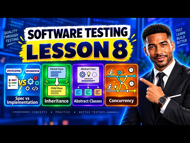 Software Testing Lesson 8: Specification vs Implementation, Inheritance, Abstract Classes