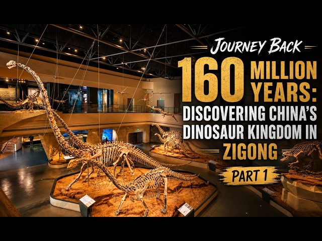 China’s Dinosaur Kingdom 160 Million Years Ago | VR180 3D 8K | Zigong