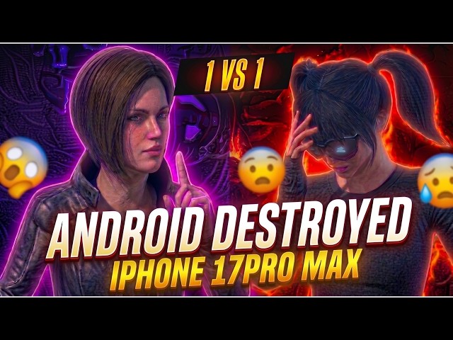 This 60 FPS Android is Beast vs iPhone 17 Pro Max: The Most Insane 1v1 Comeback! 🔥
