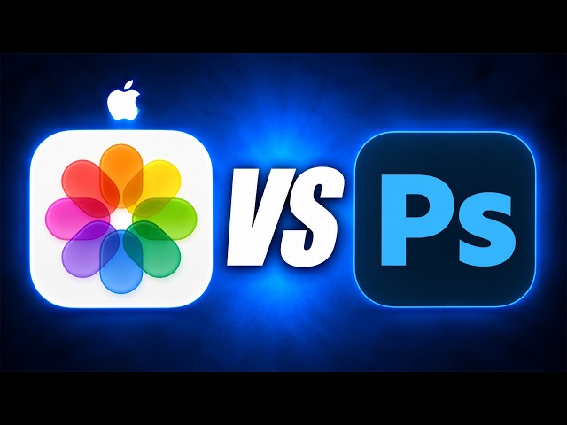 Is Apple Photos REALLY Better Than Adobe Photoshop?