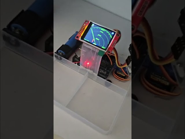 Construindo um Radar com Arduino: Passo a Passo Completo!  #engenharia #arduinobrasil #arduinos