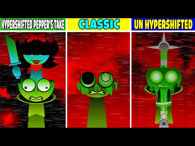 HyperShifted Pepper's Take Vs Hypershifted Classic Version Vs UN Hyper Shifted Pepper's Take