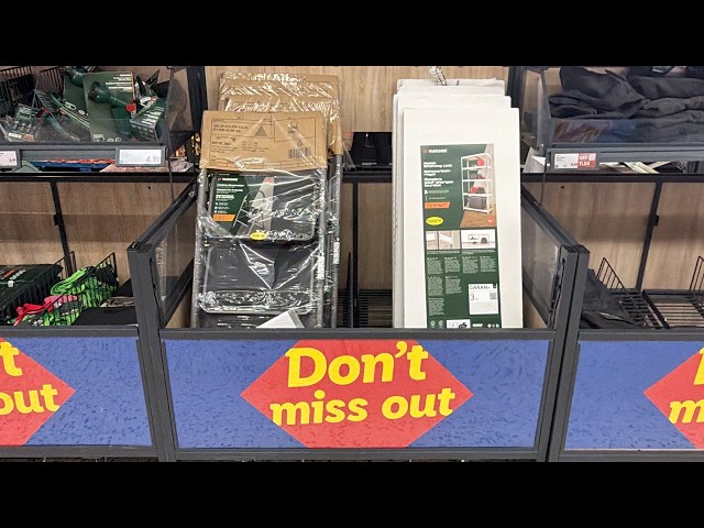 Lidl Parkside Products Reductions & Some New Equipment ~ 10/10/2026