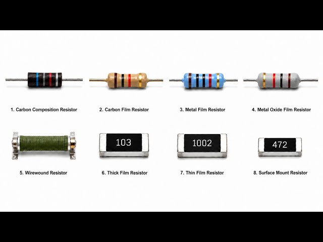Every Type of Resistor Explained part 1