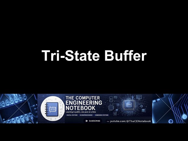 Tri-State Buffers Explained + 2-to-1 MUX Example