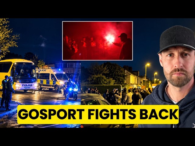 Police LOCKED DOWN UK Town for Illegal Migrants But Citizens Fight Back