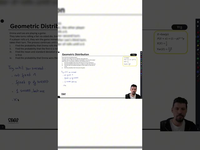 Geometric Distribution | A Level Further Stats