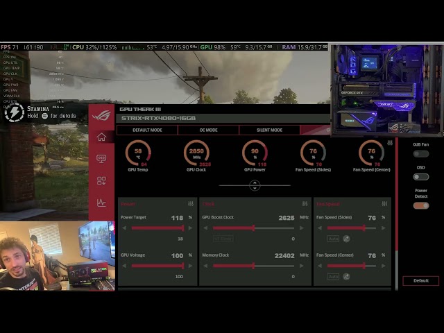 Factory OC Graphics Cards: Using GPU Tweak III to get the full factory overclock.