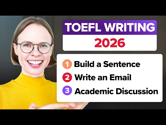 TOEFL 2026 Writing Tips and Tricks