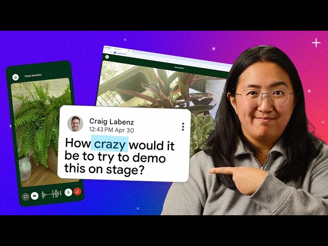 How I built a Google I/O keynote demo in 30 minutes