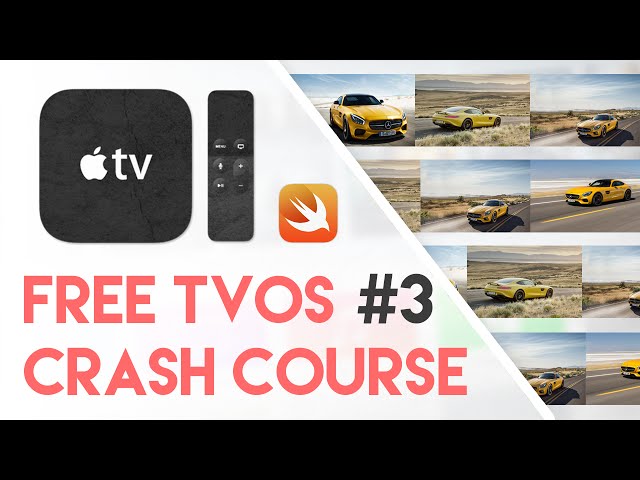 Free tvOS Swift Crash Course #3 - Mini Image Gallery (Free Apple TV Tutorial Crash Course)