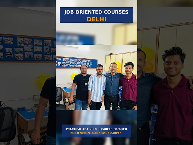 Job Oriented Courses in South Delhi with 100% Placement Assistance  Graduate BCA /MCA/B.Tech/Science