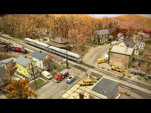 Fred Lagno's Incredible HO Scale Allegheny Central Railroad Layout