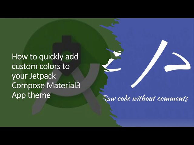 Unleash Your Creativity: Customizing Material3 Colors (Android Studio Tutorial)