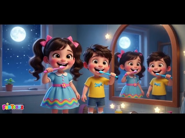 Nursery Rhymes and Songs Compilation | Funtoons Toothbrush, Two little dicky birds, Aeroplane