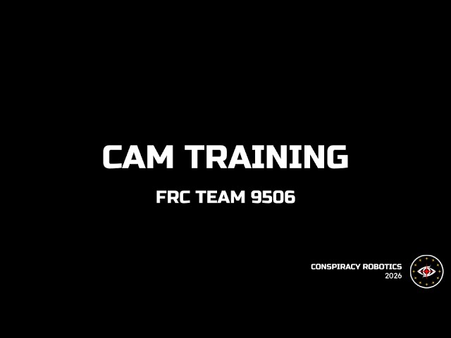 FRC 9506 - CAM Training