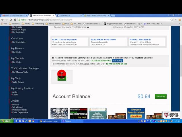 How to change your life through trafficmonsoon cash