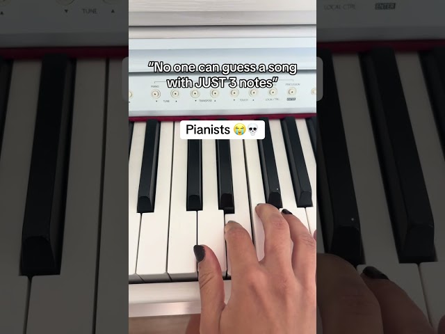 who knows this song on the piano?  #piano