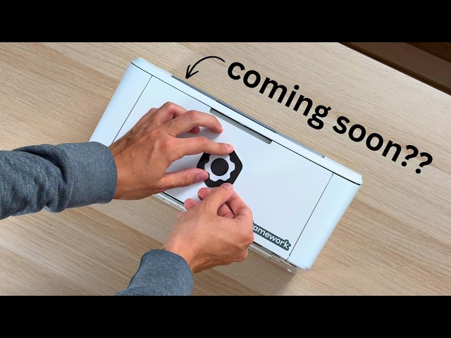 I Think Framework Is Making a Printer
