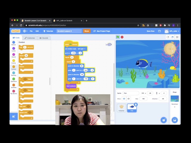 campCODE - Scratch Lesson 2 -  Loops
