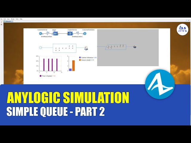 Creating Model Animation and Collecting Statistics in Anylogic
