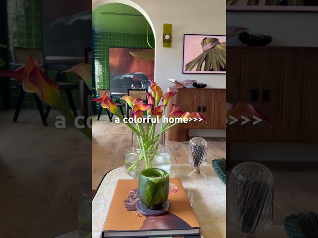 a colorful home ♥️