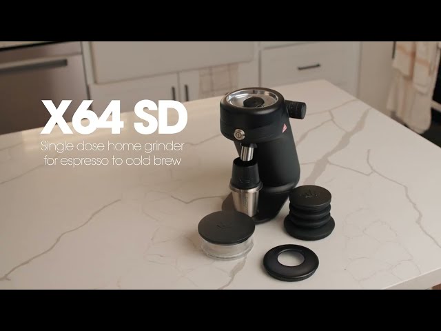 The Mahlkonig X64 SD - Make exceptional coffee, wherever you call home.