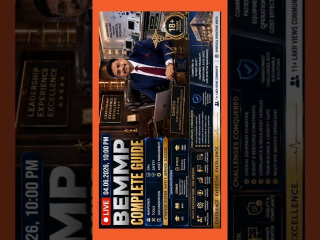 BEMMP Complete guide available in live sessions 04.06.2026,10:0PM Biomedical engineering services