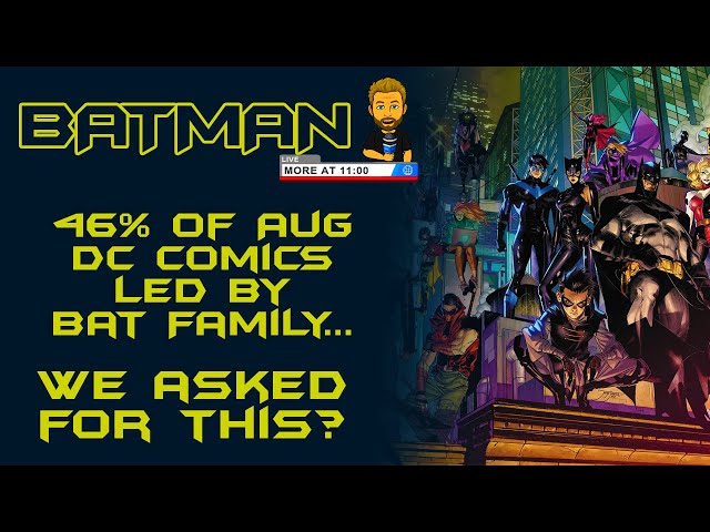 DC Comics BATMAN Lineup Reaching Critical Mass is 2021