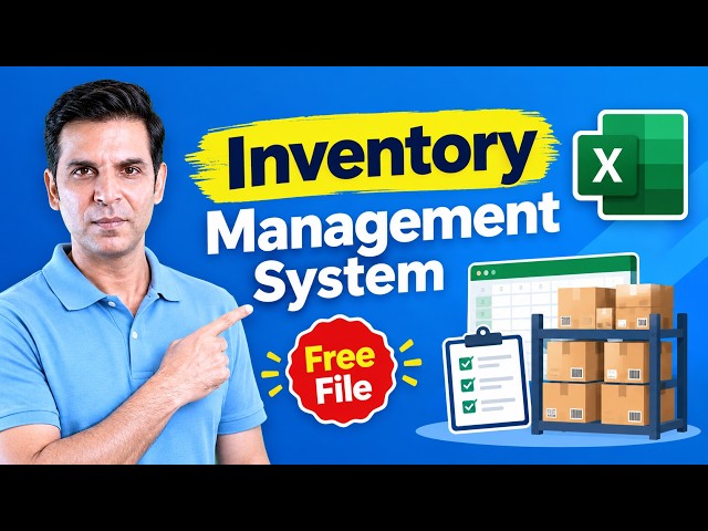 Create an Inventory Management System in Excel | Free File