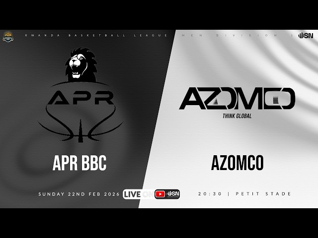 APR BBC vs AZOMCO | Rwanda Division One Basketball - 22nd Feb @ PETIT STADE