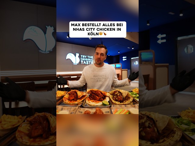 Max bestellt ALLES bei Nhas City Chicken in Köln 🤯🍗