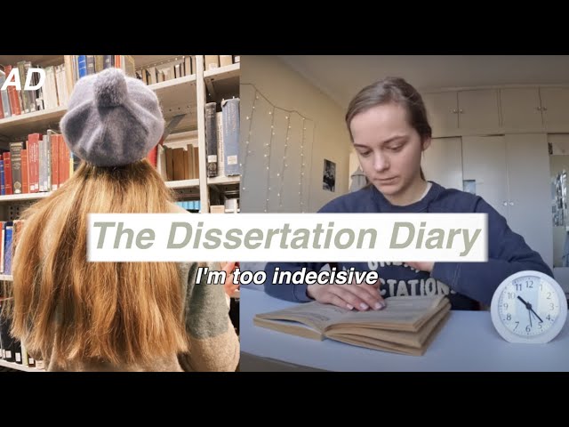 The Dissertation Diary (entry one)
